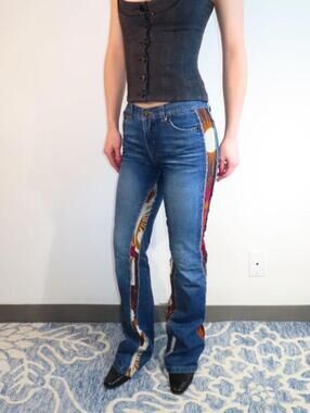 Dolce & Gabbana Women's Blue and Navy Jeans